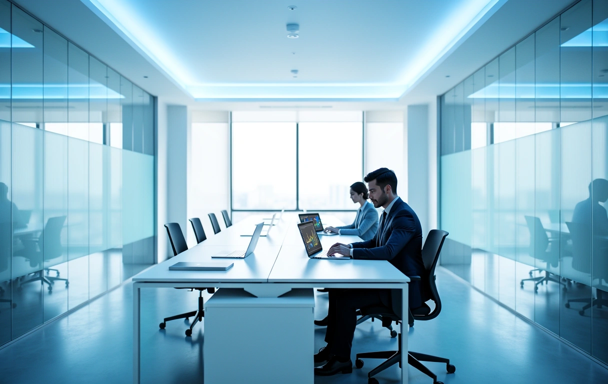 Modern Financial Workspace